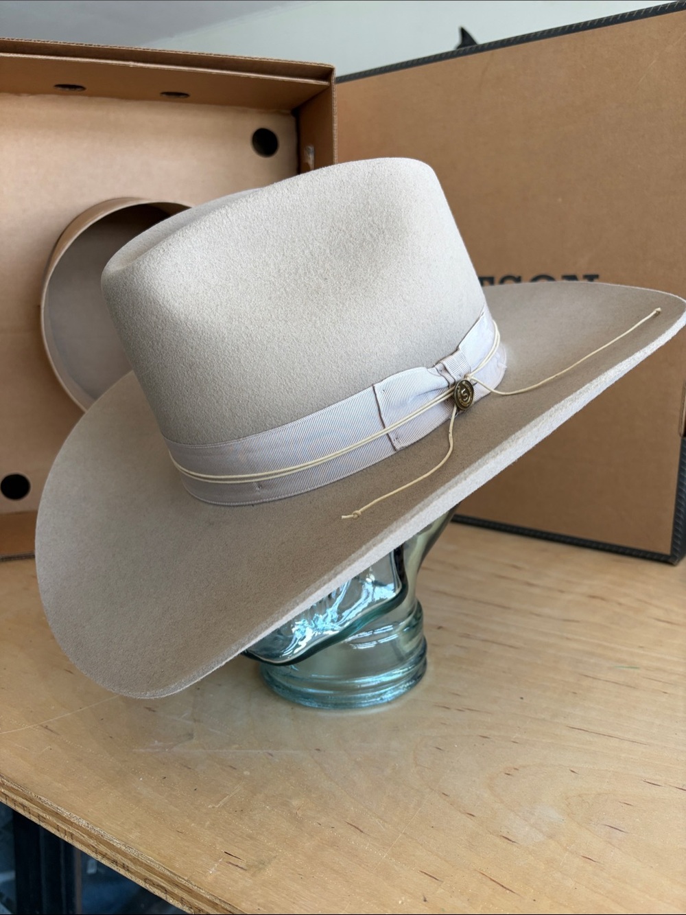 Stetson Enigma Wool Hat in Silverbelly